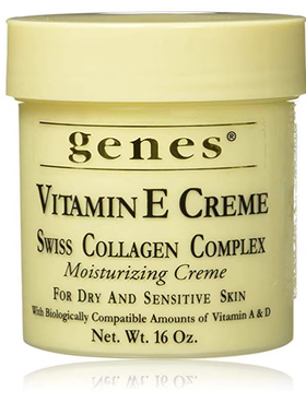 美国代购Genes VitaminE Creme Swiss Collagen Comple