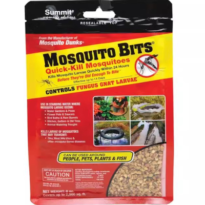 Summit 116-12 Quick Kill Mosquito Bits, 8-Ounce