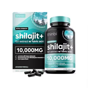 Thinbi Pure Himalayan Shilajit 10000mg Maximum Potency