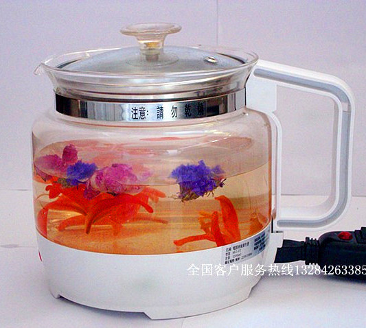加厚全玻璃底养生壶一体式全自动煎中药煲电烧水煮花茶电烧水