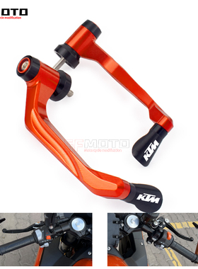 KTM RC390改装牛角护手DUKE390防摔护弓DUKE250 200 150牛角护弓