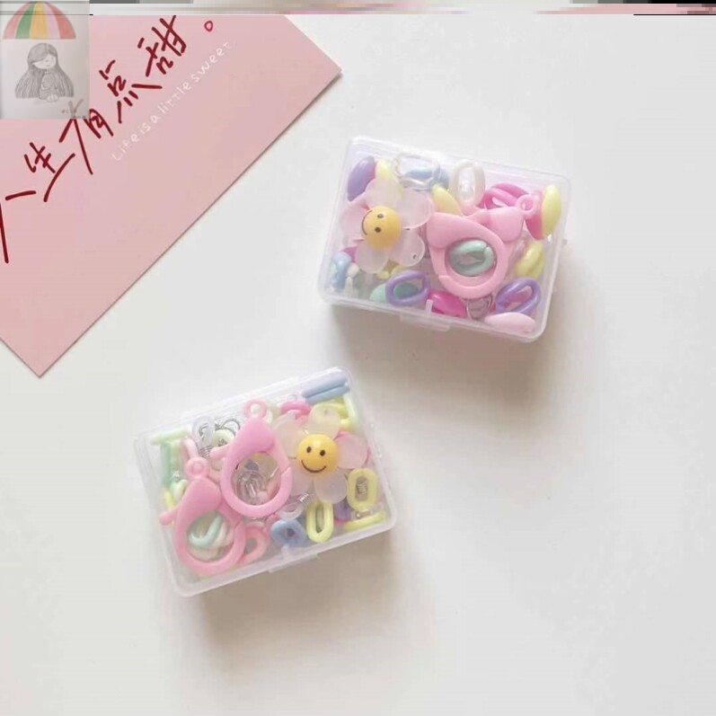 KOREAN CANDY COLOR VERSATILE DECORATIVE LANYARD NECKLACE GLASSES CHAIN FACE MASK HALTERNECK MASK CHAIN ROPE DIY MATERIAL PACKAGE