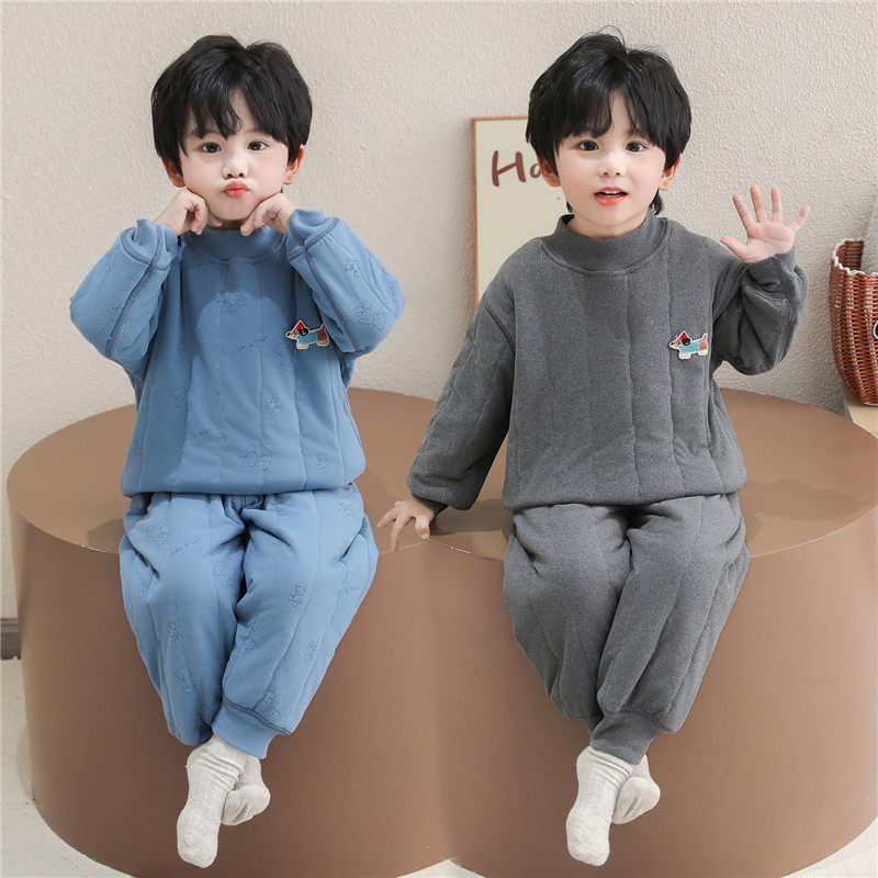 儿童保暖内衣秋冬季校服神器套装