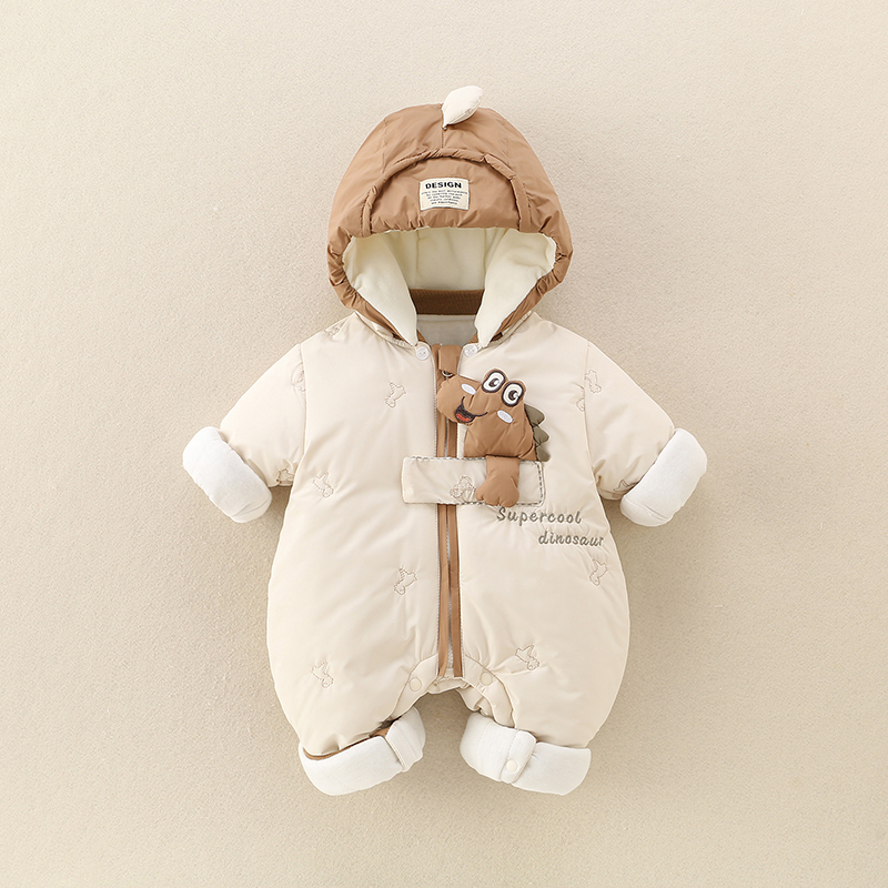 婴儿衣服冬装连体衣男女宝宝