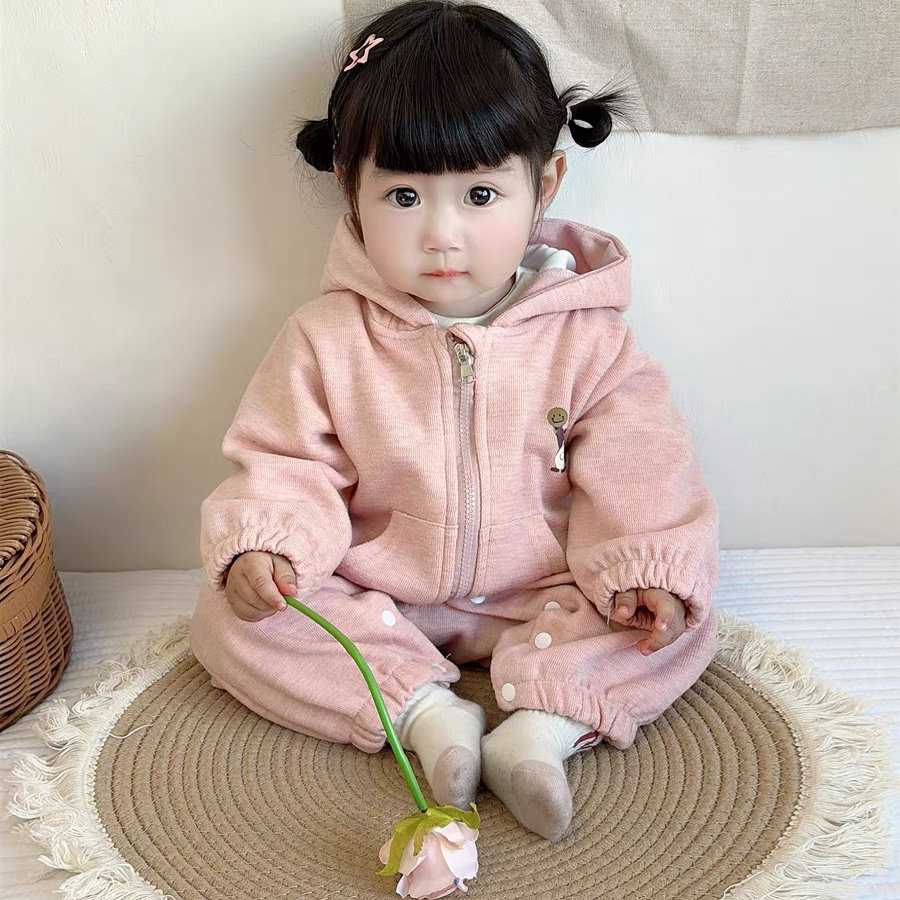 婴儿连体衣春秋季外出服长袖包屁衣宝宝春装2025新款哈衣连帽爬服,童装/婴儿装/亲子装,连身衣/爬服/哈衣,淘宝优惠券,粉丝福利购,淘宝优惠卷