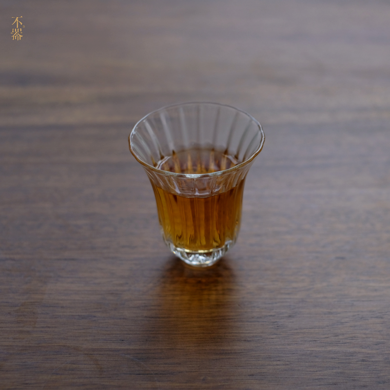 不器茶具 日式茶具耐热玻璃品茗杯小茶杯主人杯闻香杯 如夏