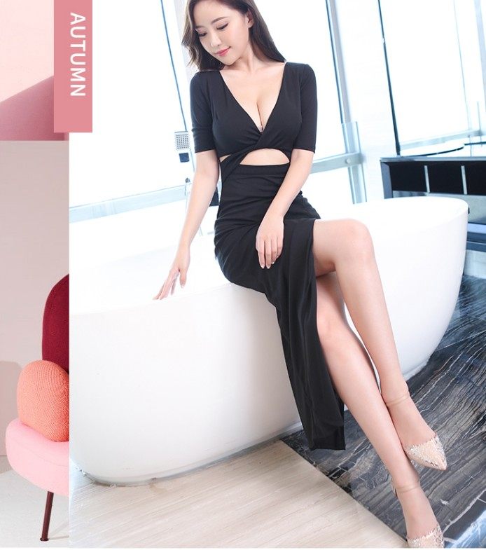 晚礼服2018新款宴会高贵显瘦夜场女款性感V领夜店车模公主长裙子在类目 女装/女士精品, 婚纱/旗袍/礼服, 礼服/晚装中 - 来自Buy2taobao.com提供专业的淘宝代购服务