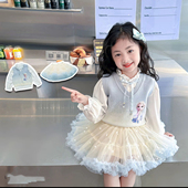 时髦百搭休闲套装 099哈哈家 洋气韩版 女童春秋新款 高品质