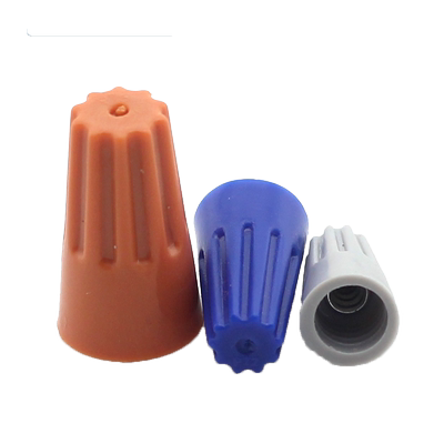 弹簧螺式接线帽SP6螺旋式电线连接器旋转接头闭端子压线帽250只