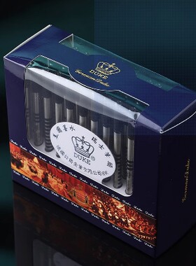 正品公爵笔芯Duke宝珠笔签字笔水笔替芯黑色通用笔芯