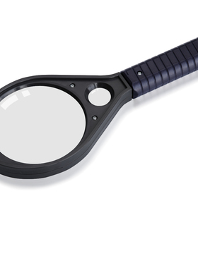 得力放大镜9092 得力放大镜扩大镜显微镜 镜片直径50mm 放大约3倍