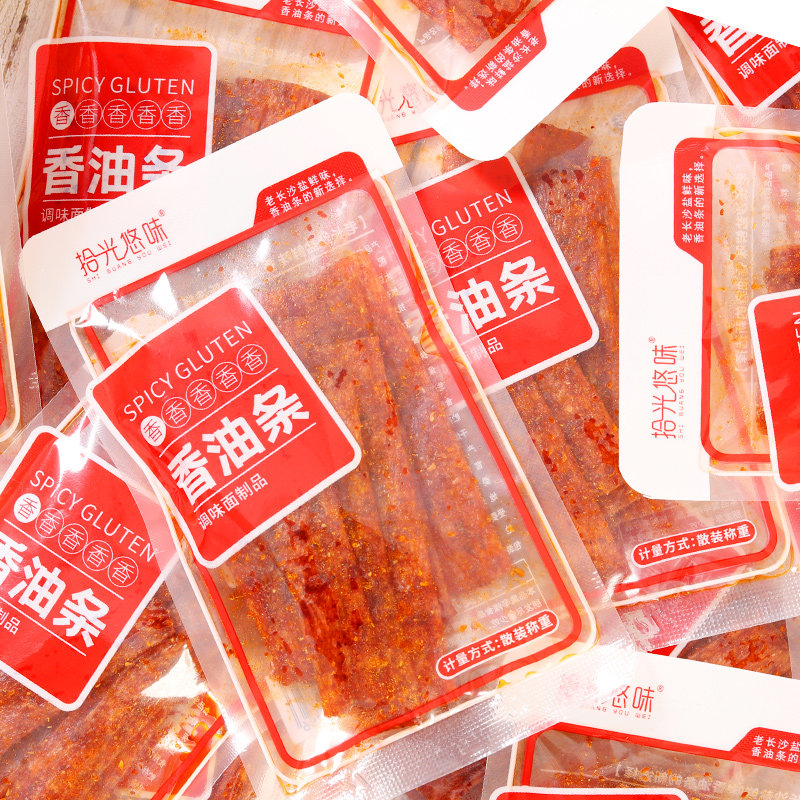 拾光悠味鲜辣香油条网红追剧