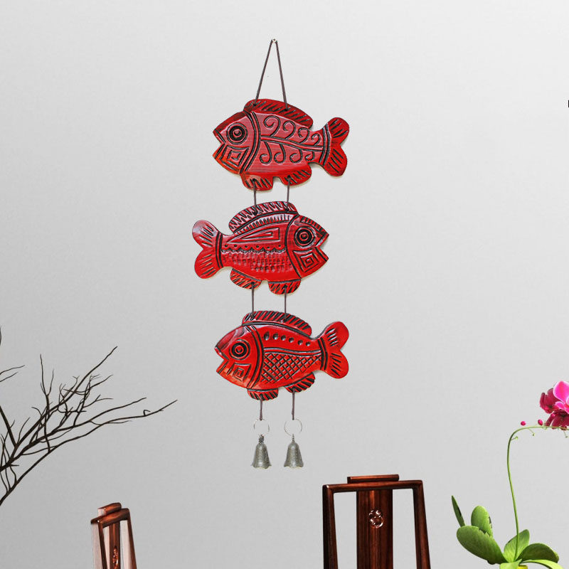 新中式客厅玄关挂件墙面挂饰电视背景墙上装饰品壁挂餐厅门上壁饰