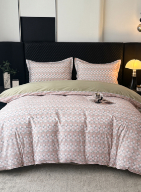 2026年新款全棉100ab双面纯棉磨毛被套冬季加绒定做加大被罩单独