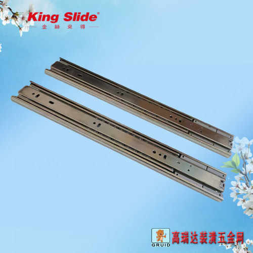 重型反弹台湾抽屉轨kingslide