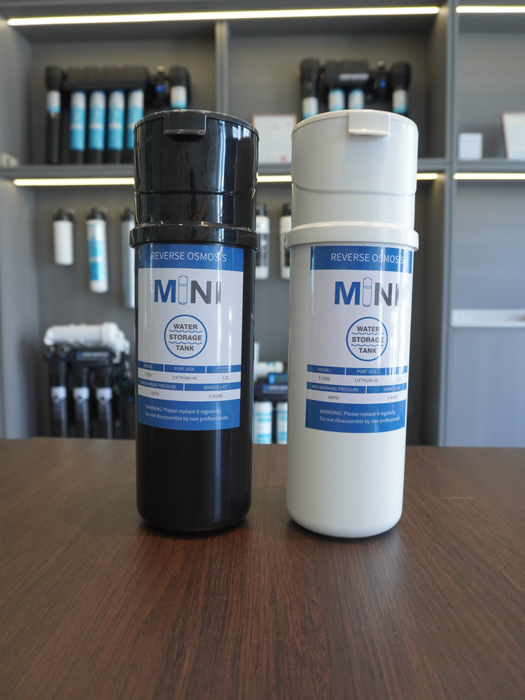 千岛人迷你1.2升压力桶纯水机小储水桶硅胶水袋无异味可更换设计