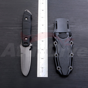 AturDive不锈钢潜水刀救生刀工具刀潜水救生渔猎绑腿刀水下割绳器