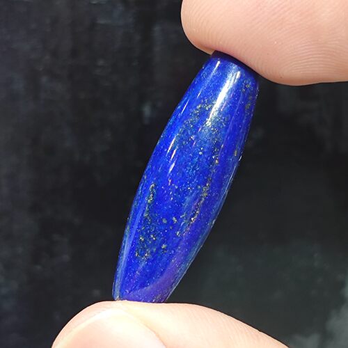 天然青金石天珠 长约30mm 精选 DIY手工饰品文玩配件 可挑选