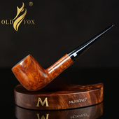 传统过滤专用旱烟斗男士 石楠木烟斗手工经典 撞球烟斗草丝实木老式