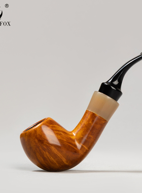 石楠木烟斗橡果斗手工实木烟抖传统老式带过滤烟袋锅草丝烟斗男士