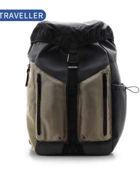 限时清仓特价时尚Sports双肩包男士翻盖束口学生书包旅行包背包女