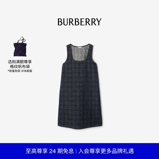 BURBERRY女裝 新品 格紋牛仔連衣裙 秋季 81107241