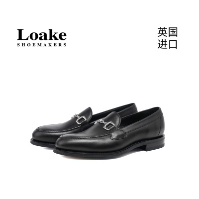 Loake英国进口男士商务休闲固特异牛皮一脚蹬乐福皮鞋 KENSINGTON