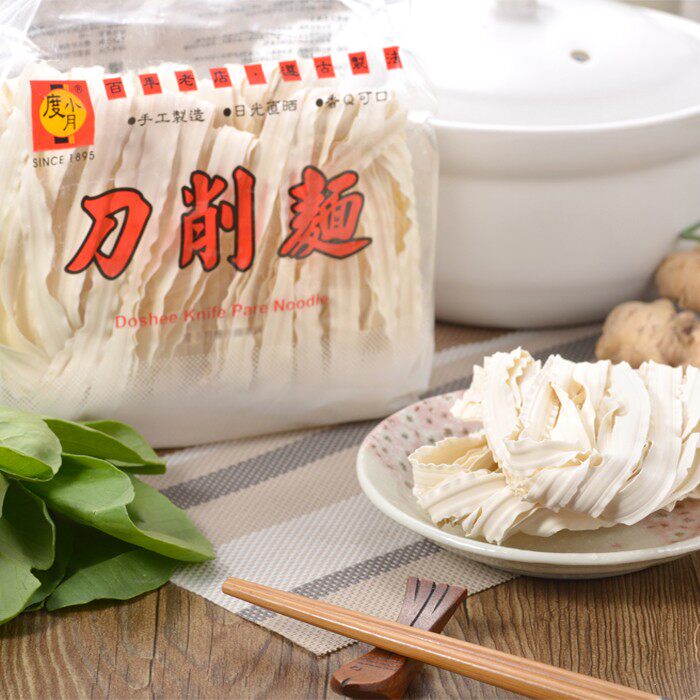 包邮包邮中国台湾 度小月刀削面 300g 台南小吃 手工制造 300g 台