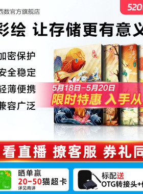 WD西数移动硬盘5t电脑外置外接机械大容量存储彩绘 生肖祥瑞篇