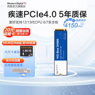 WD西数固态硬盘1t 500g笔记本ssd M2台式电脑1tb 2t  SN580