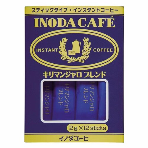 日本INODA CAFE 速溶咖啡2克×12条