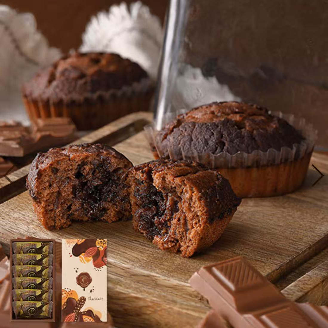 满200日本直邮 季节限定C3巧克力烤提拉米苏6枚入