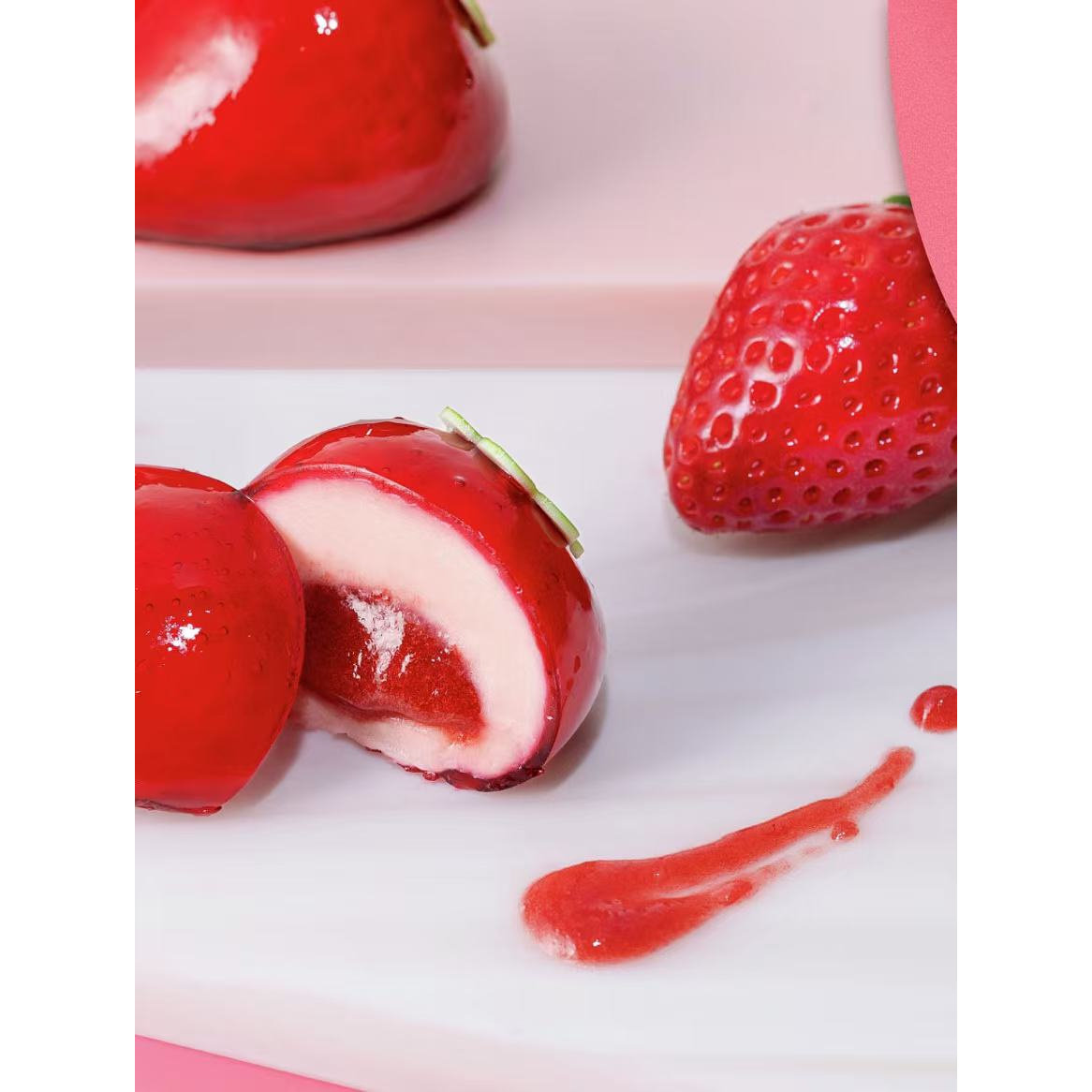 满200包日本直邮butter state&rsquo;s火山曲奇季节限定草莓夹心饼干