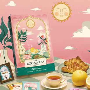 TEA茶书礼盒30种茶 BOOK 日本lupicia绿碧茶园THE