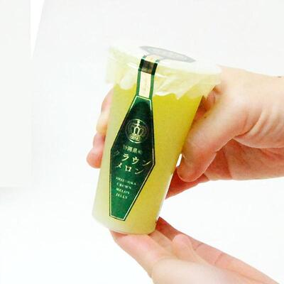 日本直邮 静冈产皇冠哈密瓜果肉果冻2枚/6枚/10枚入