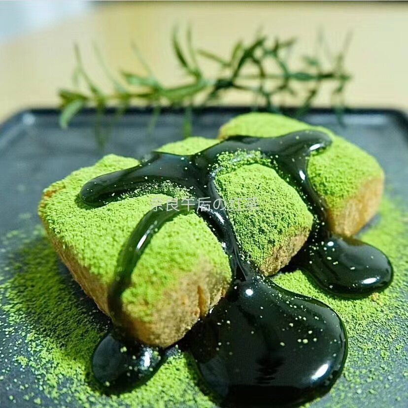 订季节限定日本叶匠寿庵羽二重饼信玄饼+黄豆抹茶粉黑蜜双拼5枚入