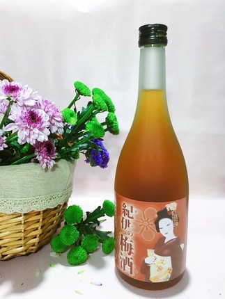 进口纪伊梅子酒青梅酒日本清酒日式果酒利口酒 黑糖味 730ml  红