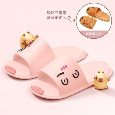 可折叠旅行拖鞋防滑游泳便携式