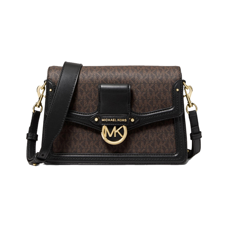 Michael Kors/MK女包翻盖单肩斜挎包新款Jessie中号酒神包邮差包