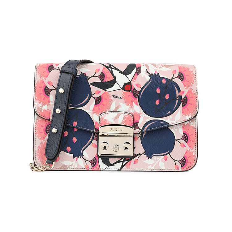 FURLA/ܽÀÅ®°ü´ºÏÄпîÓ¡»¨Í¿Ñ»Í¼°¸µ¥¼çб¿æ°üÁ´Ìõ°ü»¨É« BHV7