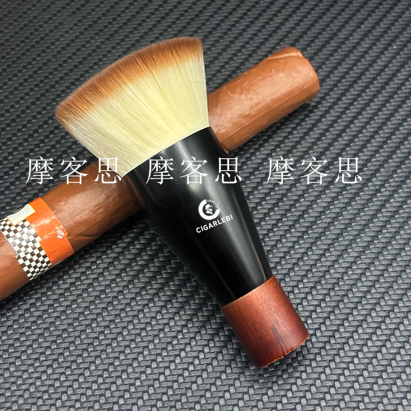 柔软纤维毛雪茄刷清洁养护