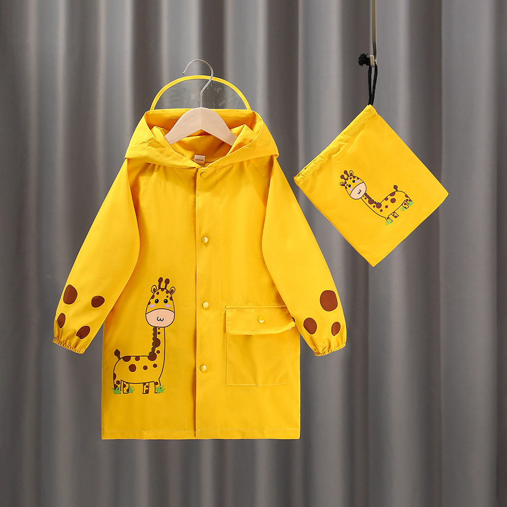 儿童雨衣男童女宝幼儿园恐龙雨衣