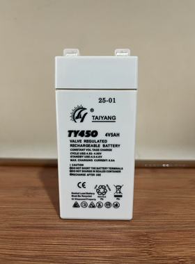 TAIYANG 太阳TY450 4V5AH电池落地称计价秤电瓶台秤大容量电池