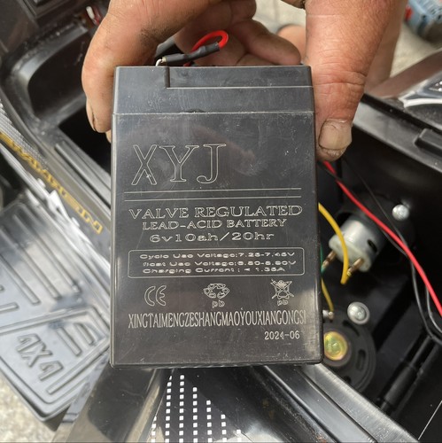 XYJ蓄电池6V10AH/20HR童车 玩具车 电动摩托车 电子秤应急灯电瓶