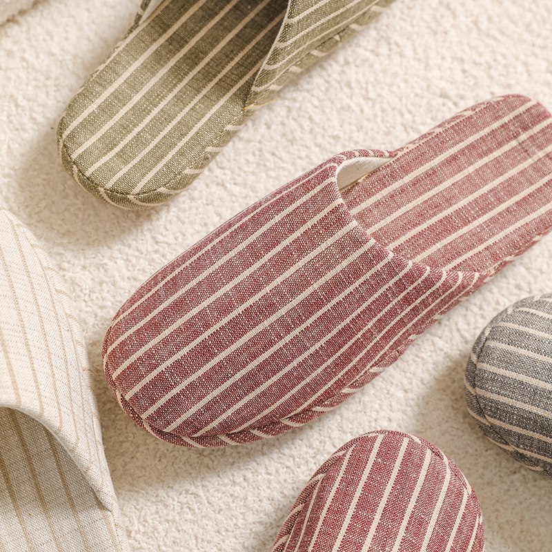 春秋布艺棉麻亚麻拖鞋女包头棉拖鞋男室内夏季防滑居家居四季拖鞋