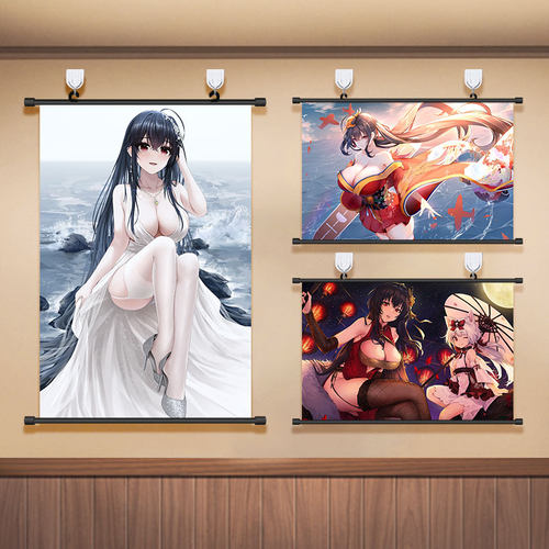 碧蓝航线大凤挂画重樱航母舰娘海报Taiho动漫二次元装饰画壁画