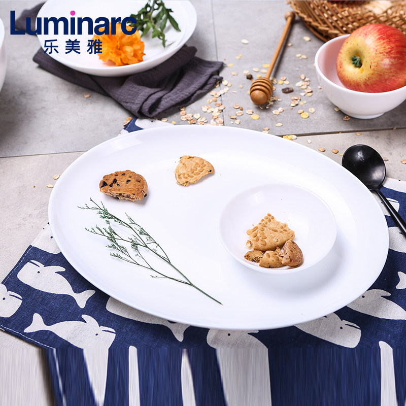 法國樂美雅迪瓦利白玉餐具鋼化玻璃家用餐盤飯碗面碗湯碗單只裝在類目 餐飲具, 餐具, 玻璃餐具套裝中 - 來自Buy2taobao.com提供專業的淘寶代購服務