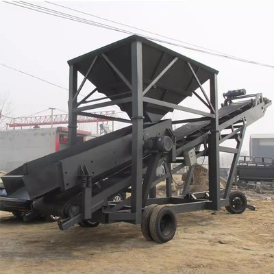 震动筛沙机203050小型滚筒式筛石机80大型移动式滚筒筛石机筛分