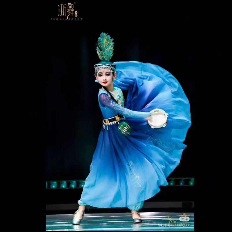 新款新疆舞蹈服装舞台服装