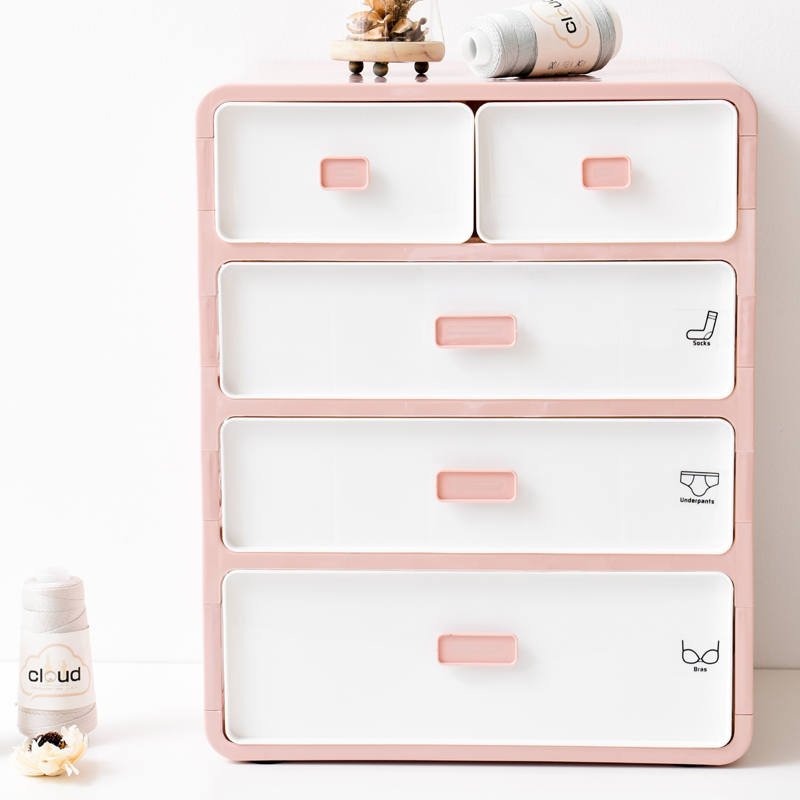内衣收纳盒抽屉式三件套塑料袜子